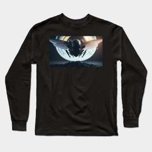 Insect robot with cinematic light Long Sleeve T-Shirt